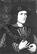 Portrait de Richard III d'Angleterre (1452-1485).