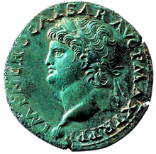 Monnaie de l'empereur Néron 
