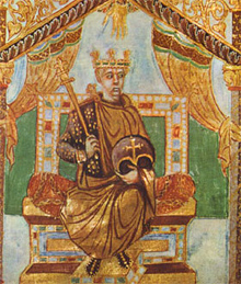 Charles II le Chauve, roi de France et empereur d'Occident (823-877).